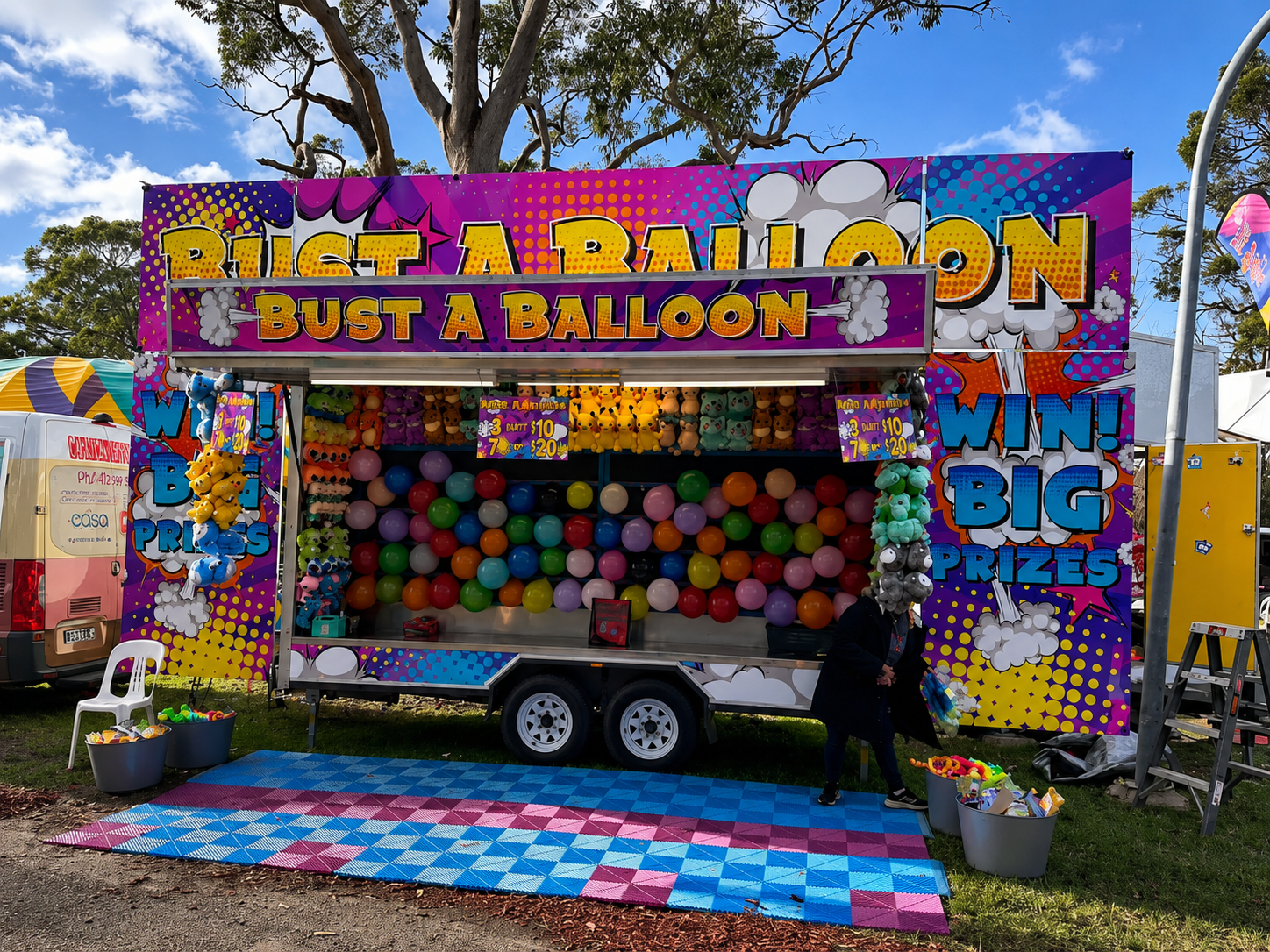 Carnival detail — photograph 29 of 32, Mobile Amusements, South Australia