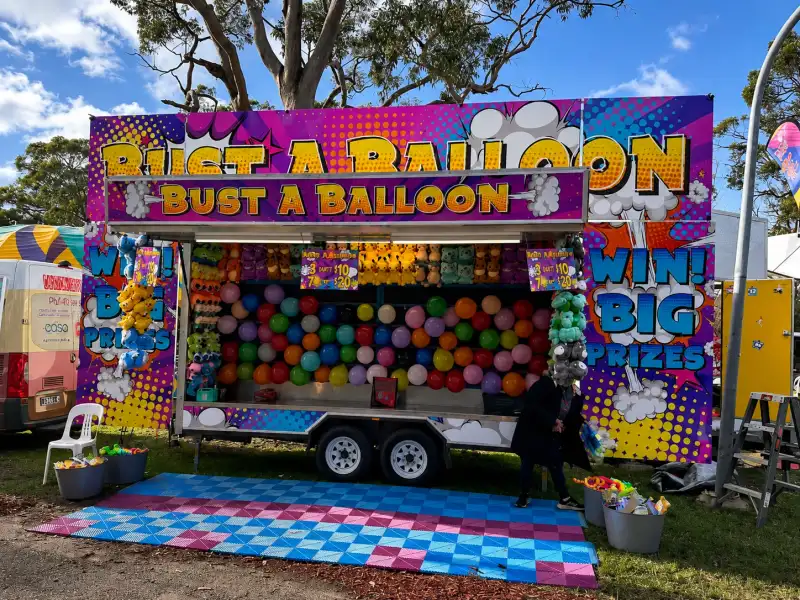 Carnival detail — photograph 29 of 32, Mobile Amusements, South Australia